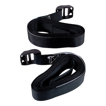 Keeper Keeper 1 in. W X 8 ft. L Black Lashing Strap 30 lb 2 pk 85207